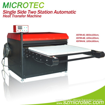 Xstm Single Side Two Station Automatic Heat Transfer Machine, Large Format Heat Press, Sublimation Textile Printer